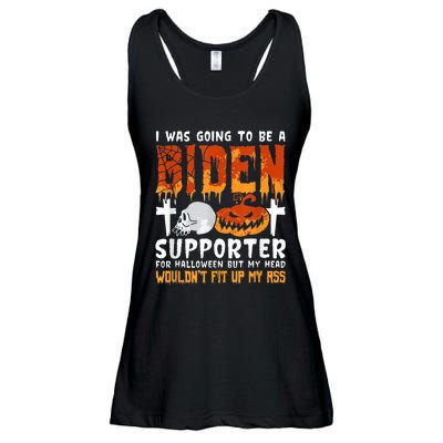 I Was Going To Be A Biden Supporter For Halloween Ladies Essential Flowy Tank