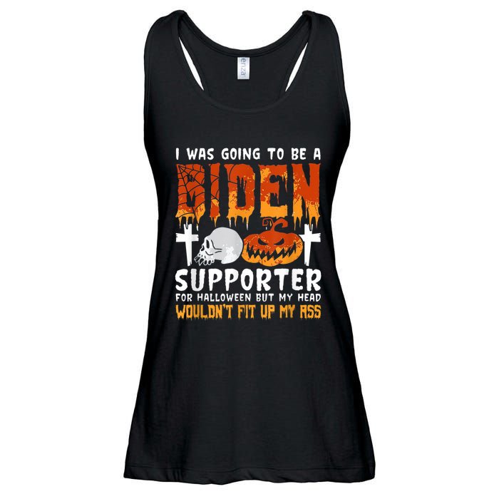 I Was Going To Be A Biden Supporter For Halloween Ladies Essential Flowy Tank