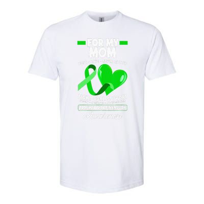 I Wear Green For My Mom Mother TBI Brain Injury Awareness Softstyle® CVC T-Shirt