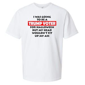 I Was Going To Be A Trump Voter For Halloween Sueded Cloud Jersey T-Shirt