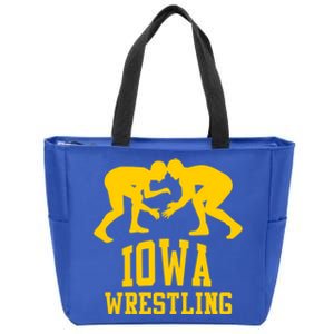 Iowa Wrestling Gift Zip Tote Bag