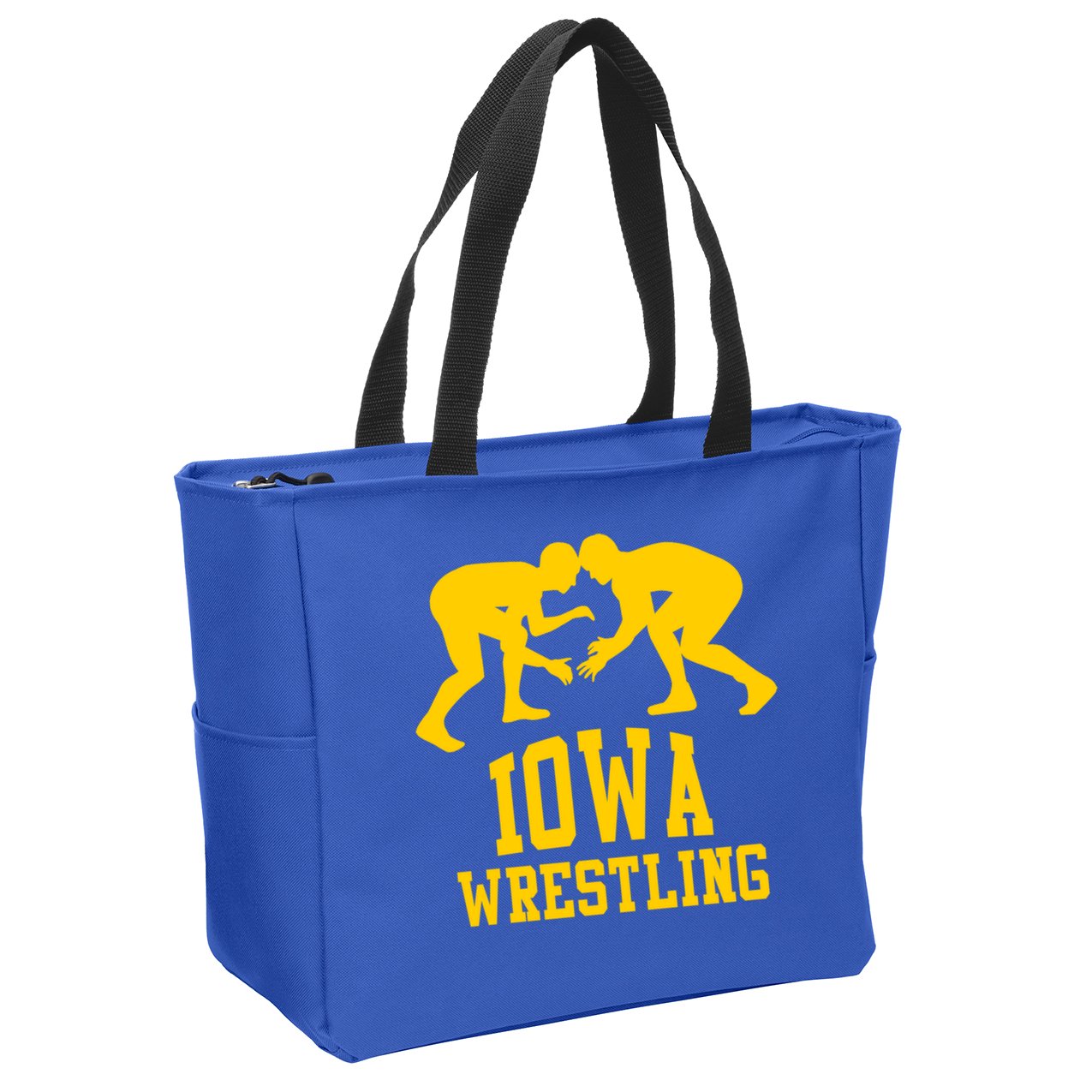 Iowa Wrestling Gift Zip Tote Bag