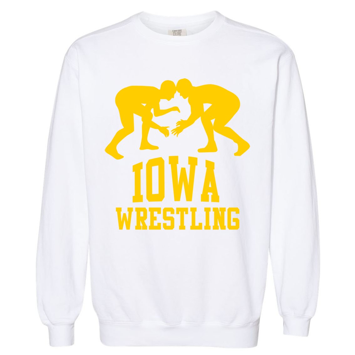 Iowa Wrestling Gift Garment-Dyed Sweatshirt