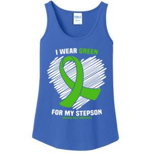 I Wear Green For My Stepson Cerebral Palsy Awareness Cool Gift Ladies Essential Tank