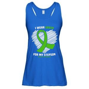 I Wear Green For My Stepson Cerebral Palsy Awareness Cool Gift Ladies Essential Flowy Tank