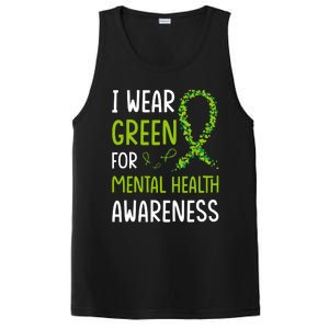 I Wear Green For Mental Health Awareness Month PosiCharge Competitor Tank