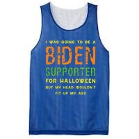 I Was Going To Be A Biden Supporter For Halloween Gift Mesh Reversible Basketball Jersey Tank