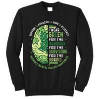 I Wear Green For The Warriors Tall Sweatshirt