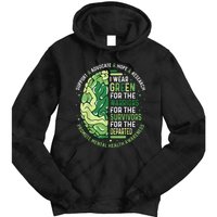 I Wear Green For The Warriors Tie Dye Hoodie