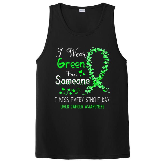 I Wear Green For Someone Liver Cancer Awareness PosiCharge Competitor Tank