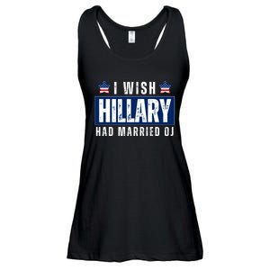 I Wish Hillary Had Married Oj Ladies Essential Flowy Tank