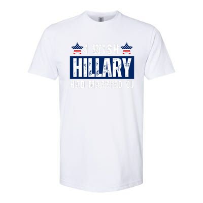 I Wish Hillary Had Married Oj Softstyle® CVC T-Shirt