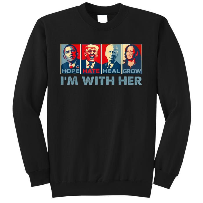 IM With Her Kamala Vote For 2024 President Kamalaharris Sweatshirt