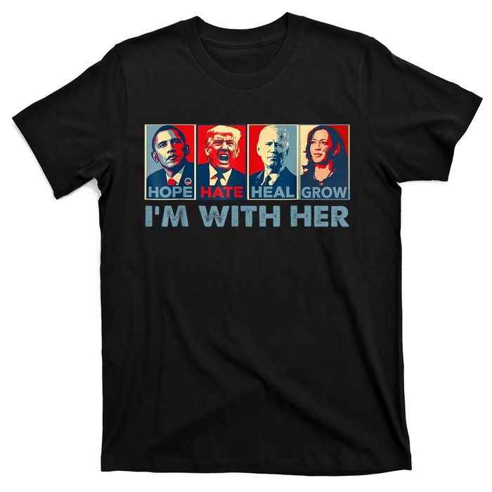 IM With Her Kamala Vote For 2024 President Kamalaharris T-Shirt