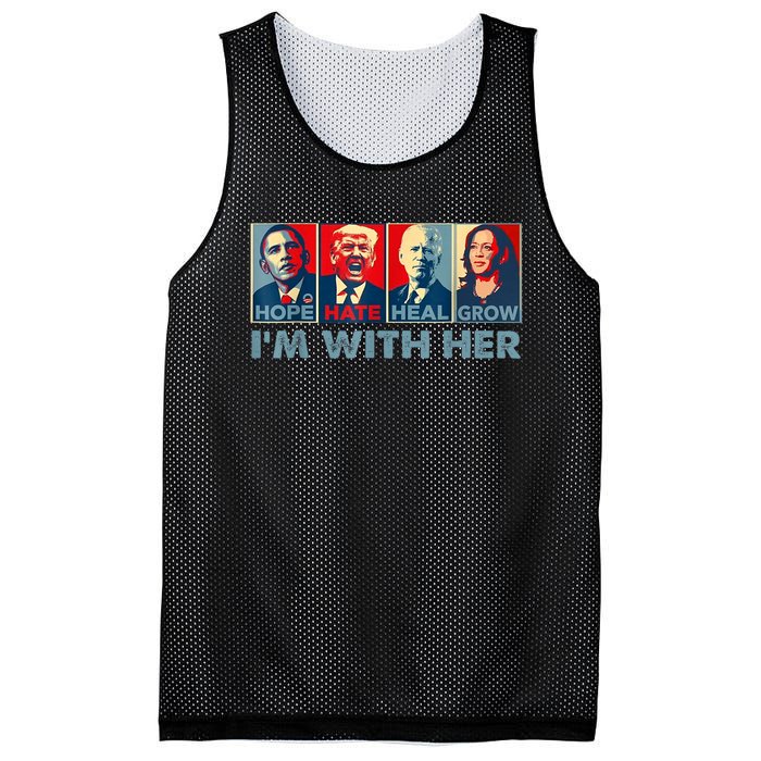 IM With Her Kamala Vote For 2024 President Kamalaharris Mesh Reversible Basketball Jersey Tank