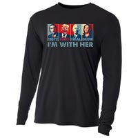 IM With Her Kamala Vote For 2024 President Kamalaharris Cooling Performance Long Sleeve Crew