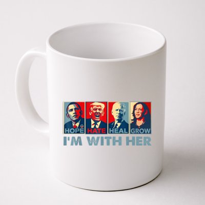 IM With Her Kamala Vote For 2024 President Kamalaharris Coffee Mug