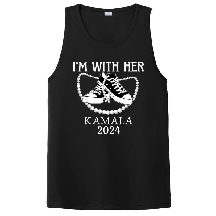 IM With Her Kamala Chucks And Pearls Election 2024 PosiCharge Competitor Tank