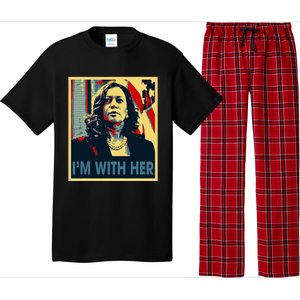 IM With Her Kamala Vote For 2024 President Kamala Harris Pajama Set