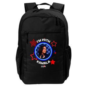 IM With Her Kamala Vote For 2024 President Kamala Harris Daily Commute Backpack