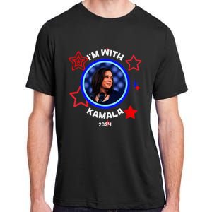 IM With Her Kamala Vote For 2024 President Kamala Harris Adult ChromaSoft Performance T-Shirt