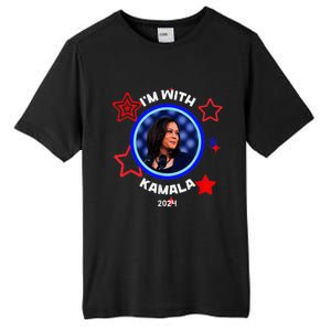 IM With Her Kamala Vote For 2024 President Kamala Harris Tall Fusion ChromaSoft Performance T-Shirt