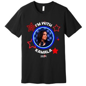 IM With Her Kamala Vote For 2024 President Kamala Harris Premium T-Shirt