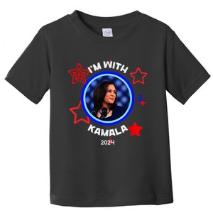 IM With Her Kamala Vote For 2024 President Kamala Harris Toddler T-Shirt