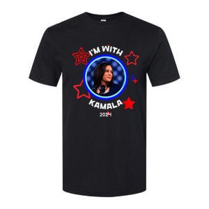 IM With Her Kamala Vote For 2024 President Kamala Harris Softstyle CVC T-Shirt