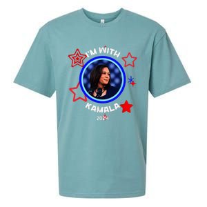 IM With Her Kamala Vote For 2024 President Kamala Harris Sueded Cloud Jersey T-Shirt