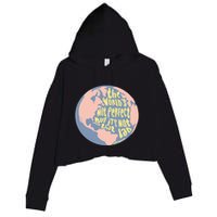 If We Have Eachother Benjamin Crop Fleece Hoodie