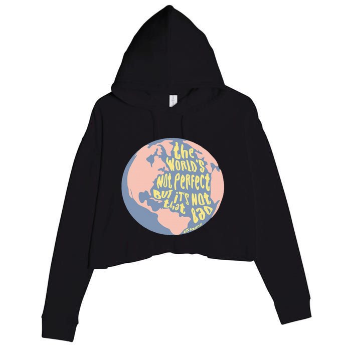 If We Have Eachother Benjamin Crop Fleece Hoodie