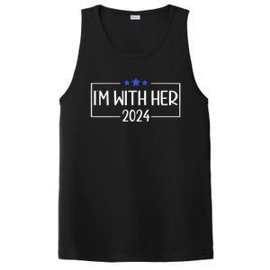 IM With Her Kamala 2024 Cute Gift PosiCharge Competitor Tank