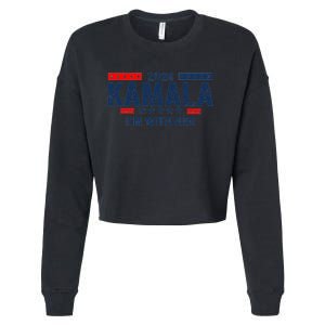 IM With Her Kamala Vote For 2024 President Kamala Harris Cropped Pullover Crew