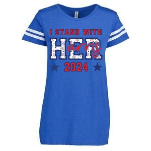 Im With Her President Kamala Election Enza Ladies Jersey Football T-Shirt