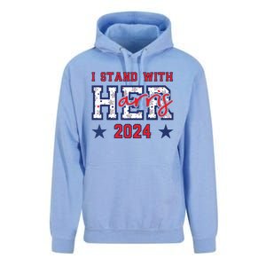 Im With Her President Kamala Election Unisex Surf Hoodie