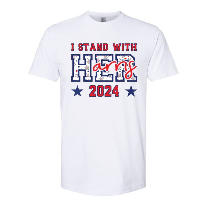 Im With Her President Kamala Election Softstyle CVC T-Shirt