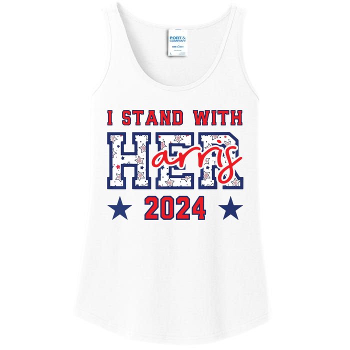 Im With Her President Kamala Election Ladies Essential Tank