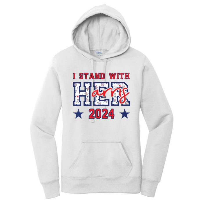 Im With Her President Kamala Election Women's Pullover Hoodie