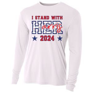 Im With Her President Kamala Election Cooling Performance Long Sleeve Crew