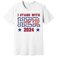 Im With Her President Kamala Election Premium T-Shirt