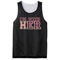 Im With Her Kamala Vote For 2024 President Kamalaharris Mesh Reversible Basketball Jersey Tank