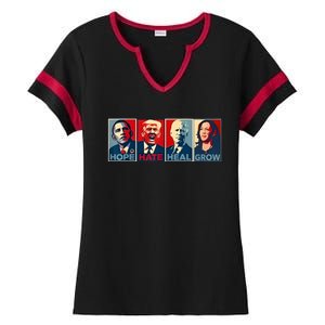 IM With Her Kamala Vote For 2024 President Kamalaharris Ladies Halftime Notch Neck Tee