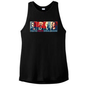 IM With Her Kamala Vote For 2024 President Kamalaharris Ladies PosiCharge Tri-Blend Wicking Tank