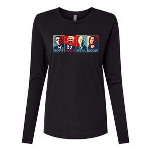 IM With Her Kamala Vote For 2024 President Kamalaharris Womens Cotton Relaxed Long Sleeve T-Shirt