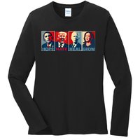 IM With Her Kamala Vote For 2024 President Kamalaharris Ladies Long Sleeve Shirt