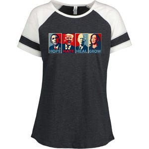 IM With Her Kamala Vote For 2024 President Kamalaharris Enza Ladies Jersey Colorblock Tee