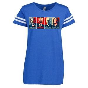 IM With Her Kamala Vote For 2024 President Kamalaharris Enza Ladies Jersey Football T-Shirt