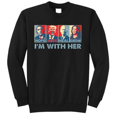 IM With Her Kamala Vote For 2024 President Kamala Harris Sweatshirt