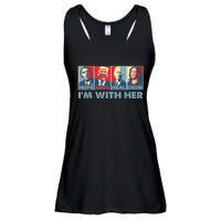 IM With Her Kamala Vote For 2024 President Kamala Harris Ladies Essential Flowy Tank